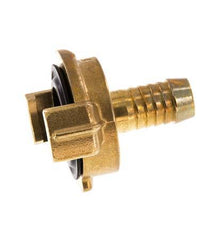 13 mm (1/2'') Slangpilaar Messing GEKA Tuinslangkoppeling [2 Stuks]