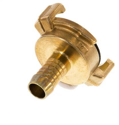 13 mm (1/2'') Slangpilaar Messing GEKA Tuinslangkoppeling [2 Stuks]