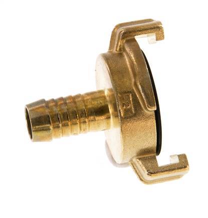 13 mm (1/2'') Slangpilaar Messing GEKA Tuinslangkoppeling [2 Stuks]