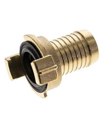 25 mm (1'') Slangpilaar Messing GEKA Tuinslangkoppeling
