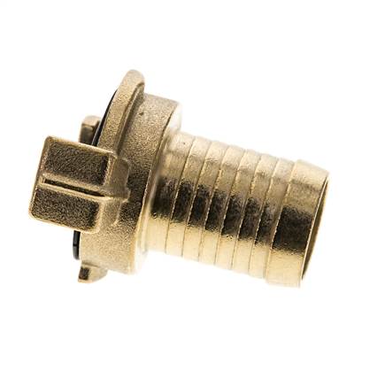 25 mm (1'') Slangpilaar Messing GEKA Tuinslangkoppeling