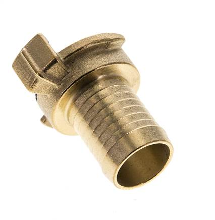 25 mm (1'') Slangpilaar Messing GEKA Tuinslangkoppeling