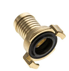 25 mm (1'') Slangpilaar Messing GEKA Tuinslangkoppeling