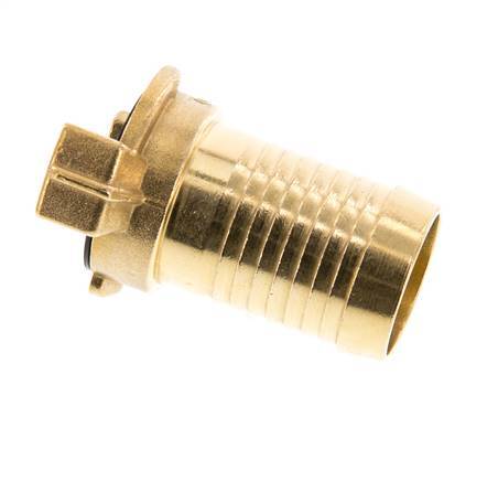 32 mm (1 1/4'') Slangpilaar Messing GEKA Tuinslangkoppeling
