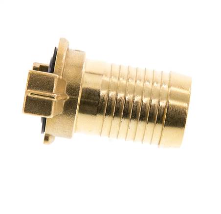 32 mm (1 1/4'') Slangpilaar Messing GEKA Tuinslangkoppeling
