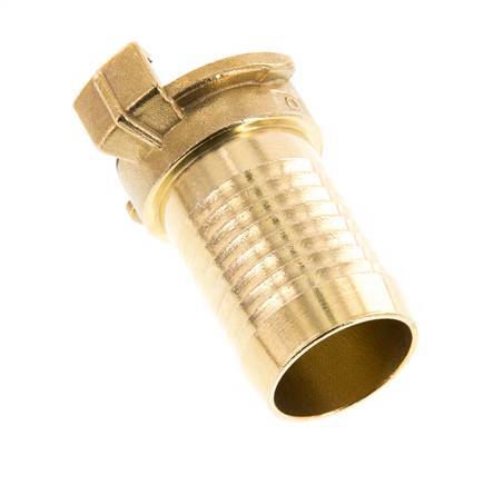 32 mm (1 1/4'') Slangpilaar Messing GEKA Tuinslangkoppeling