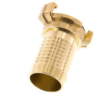 32 mm (1 1/4'') Slangpilaar Messing GEKA Tuinslangkoppeling