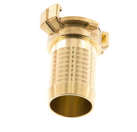 32 mm (1 1/4'') Slangpilaar Messing GEKA Tuinslangkoppeling