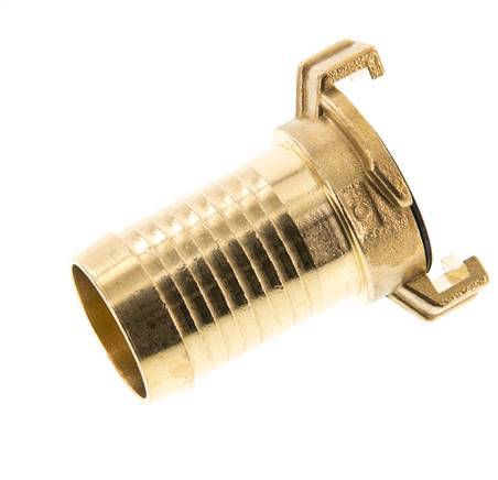 32 mm (1 1/4'') Slangpilaar Messing GEKA Tuinslangkoppeling