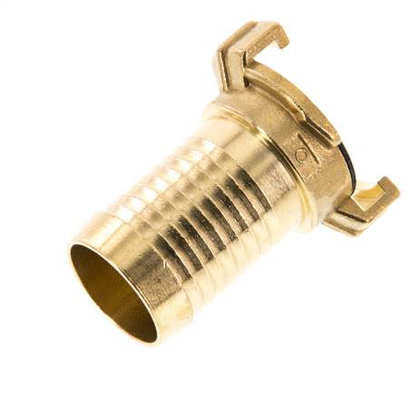 32 mm (1 1/4'') Slangpilaar Messing GEKA Tuinslangkoppeling