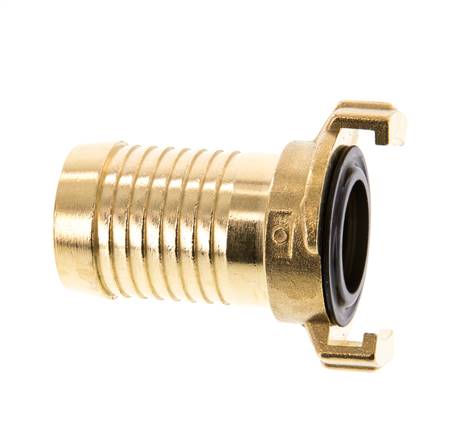 32 mm (1 1/4'') Slangpilaar Messing GEKA Tuinslangkoppeling