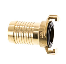 32 mm (1 1/4'') Slangpilaar Messing GEKA Tuinslangkoppeling