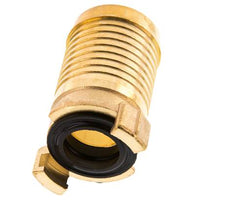 38 mm (1 1/2'') Slangpilaar Messing GEKA Tuinslangkoppeling