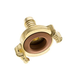 13 mm (1/2'') Slangpilaar Messing GEKA Tuinslangkoppeling KTW