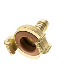13 mm (1/2'') Slangpilaar Messing GEKA Tuinslangkoppeling KTW