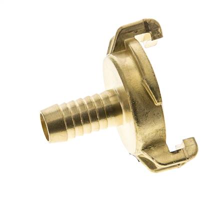 13 mm (1/2'') Slangpilaar Messing GEKA Tuinslangkoppeling KTW
