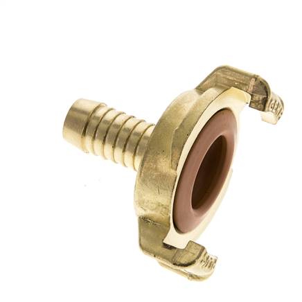 13 mm (1/2'') Slangpilaar Messing GEKA Tuinslangkoppeling KTW