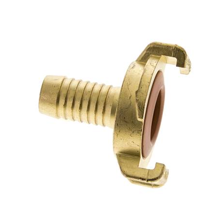 16 mm (5/8'') Slangpilaar Messing GEKA Tuinslangkoppeling KTW