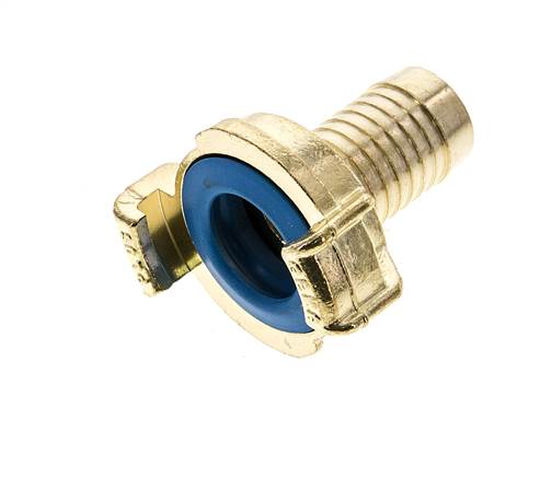 19 mm (3/4'') Slangpilaar Messing GEKA Tuinslangkoppeling KTW