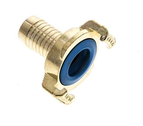 19 mm (3/4'') Slangpilaar Messing GEKA Tuinslangkoppeling KTW