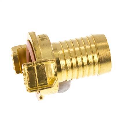 25 mm (1'') Slangpilaar Messing GEKA Tuinslangkoppeling KTW