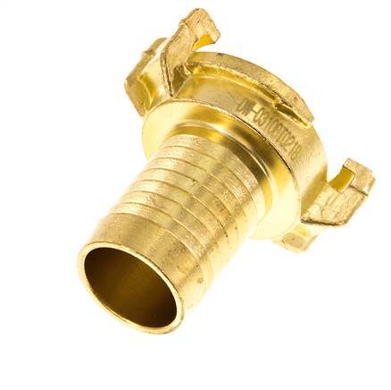 25 mm (1'') Slangpilaar Messing GEKA Tuinslangkoppeling KTW
