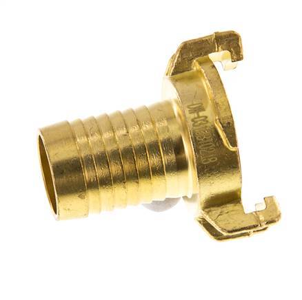 25 mm (1'') Slangpilaar Messing GEKA Tuinslangkoppeling KTW