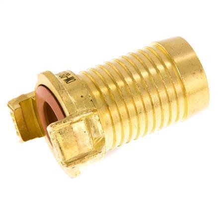 32 mm (1 1/4'') Slangpilaar Messing GEKA Tuinslangkoppeling KTW