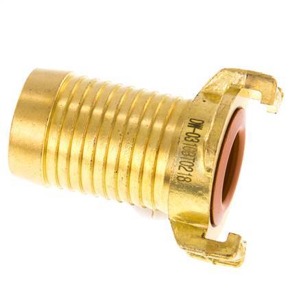 32 mm (1 1/4'') Slangpilaar Messing GEKA Tuinslangkoppeling KTW