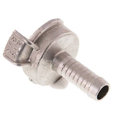 13 mm (1/2'') Slangpilaar RVS GEKA Tuinslangkoppeling