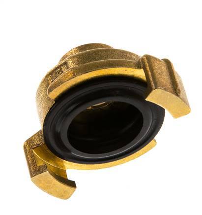 3/8'' Female GEKA Garden Hose Brass Coupling [2 Pieces]