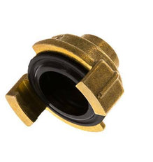 3/8'' Female GEKA Garden Hose Brass Coupling [2 Pieces]