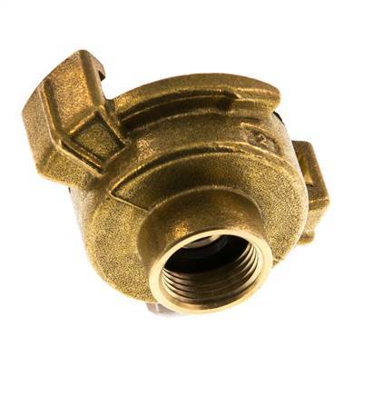3/8'' Female GEKA Garden Hose Brass Coupling [2 Pieces]