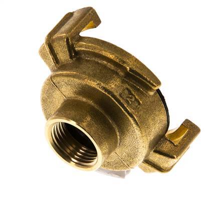 3/8'' Binnendraad Messing GEKA Tuinslangkoppeling [2 Stuks]