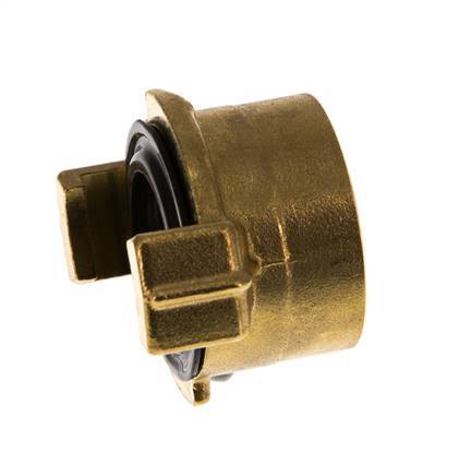 1'' Binnendraad Messing GEKA Tuinslangkoppeling [2 Stuks]