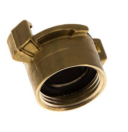1'' Binnendraad Messing GEKA Tuinslangkoppeling [2 Stuks]