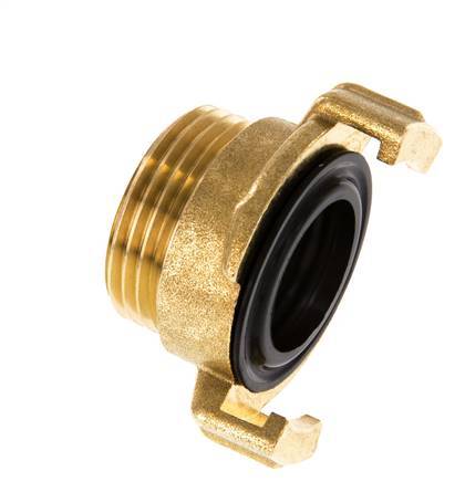 1'' Buitendraad Messing GEKA Tuinslangkoppeling [2 Stuks]