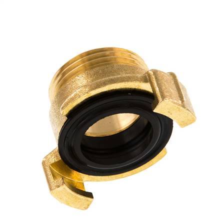 1'' Buitendraad Messing GEKA Tuinslangkoppeling [2 Stuks]