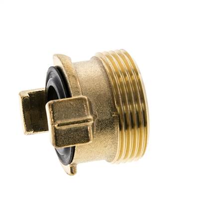1 1/4'' Buitendraad Messing GEKA Tuinslangkoppeling