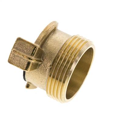 1 1/4'' Buitendraad Messing GEKA Tuinslangkoppeling