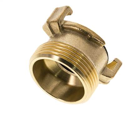 1 1/4'' Buitendraad Messing GEKA Tuinslangkoppeling