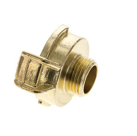 1/2'' Buitendraad Messing GEKA Tuinslangkoppeling KTW