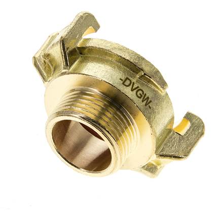 3/4'' Buitendraad Messing GEKA Tuinslangkoppeling KTW