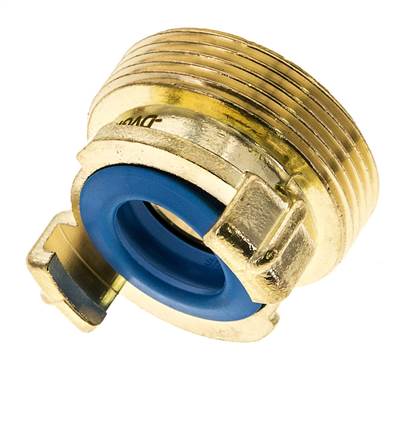1 1/2'' Buitendraad Messing GEKA Tuinslangkoppeling KTW