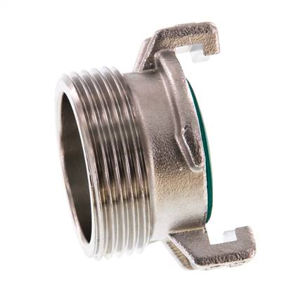 1 1/4'' Buitendraad RVS GEKA Tuinslangkoppeling