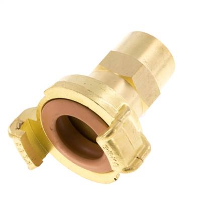 13 mm (1/2'') Slangpilaar Messing GEKA Tuinslangkoppeling KTW Aansluiting Industriele Slangen