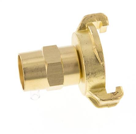 13 mm (1/2'') Slangpilaar Messing GEKA Tuinslangkoppeling KTW Aansluiting Industriele Slangen