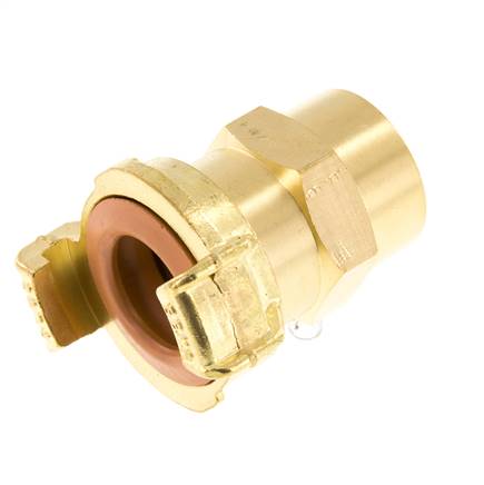 19 mm (3/4'') Slangpilaar Messing GEKA Tuinslangkoppeling KTW Aansluiting Industriele Slangen