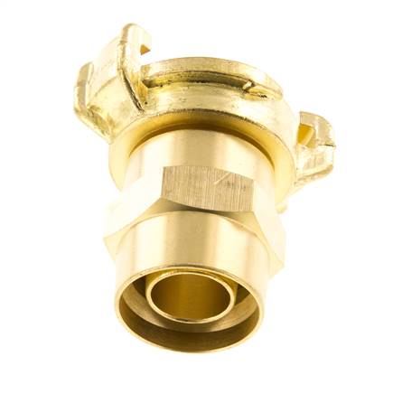 19 mm (3/4'') Slangpilaar Messing GEKA Tuinslangkoppeling KTW Aansluiting Industriele Slangen