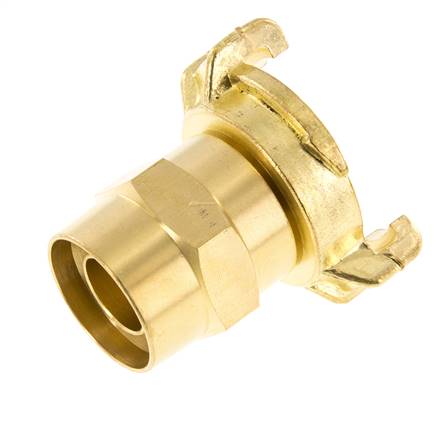 19 mm (3/4'') Slangpilaar Messing GEKA Tuinslangkoppeling KTW Aansluiting Industriele Slangen